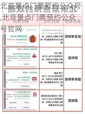 北京景点门票预约公众号,北京景点门票预约公众号官网