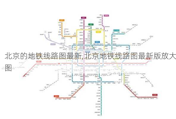 北京的地铁线路图最新,北京地铁线路图最新版放大图