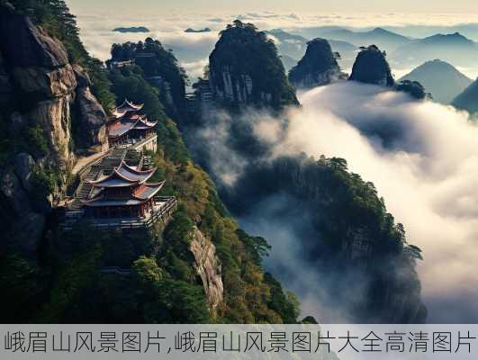 峨眉山风景图片,峨眉山风景图片大全高清图片