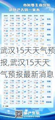 武汉15天天气预报,武汉15天天气预报最新消息