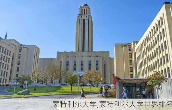 蒙特利尔大学,蒙特利尔大学世界排名