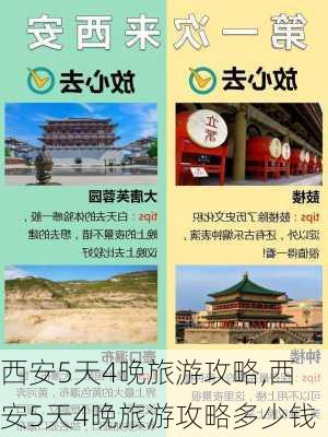 西安5天4晚旅游攻略,西安5天4晚旅游攻略多少钱