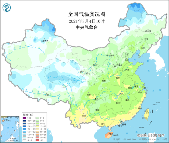 全国温度实时监测排行,全国温度实时监测图