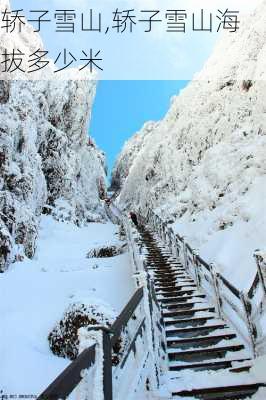 轿子雪山,轿子雪山海拔多少米