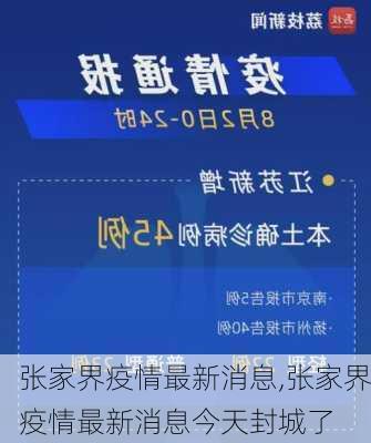 张家界疫情最新消息,张家界疫情最新消息今天封城了