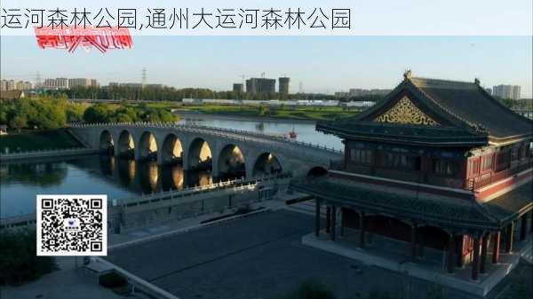 运河森林公园,通州大运河森林公园