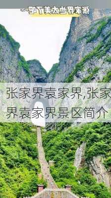 张家界袁家界,张家界袁家界景区简介