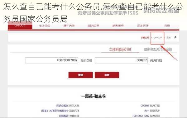 怎么查自己能考什么公务员,怎么查自己能考什么公务员国家公务员局