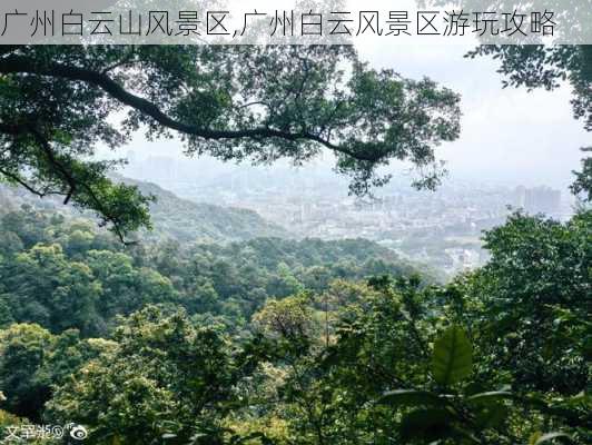 广州白云山风景区,广州白云风景区游玩攻略