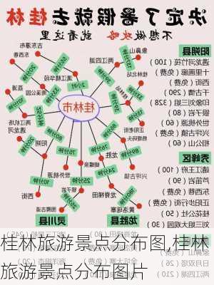 桂林旅游景点分布图,桂林旅游景点分布图片