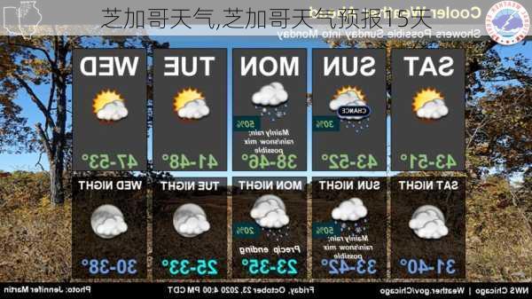 芝加哥天气,芝加哥天气预报15天