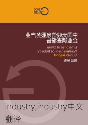 industry,industry中文翻译