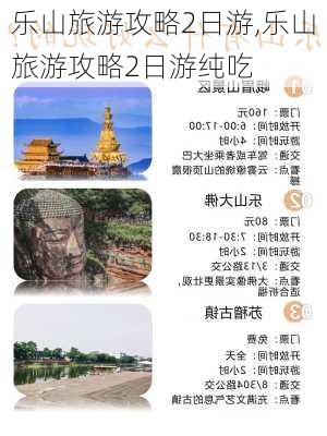 乐山旅游攻略2日游,乐山旅游攻略2日游纯吃