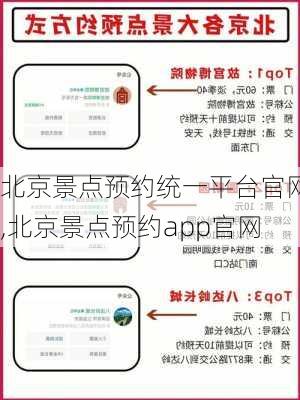 北京景点预约统一平台官网,北京景点预约app官网