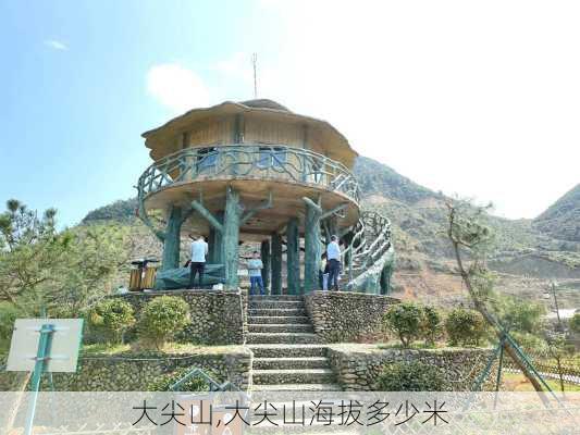 大尖山,大尖山海拔多少米