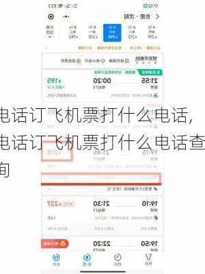 电话订飞机票打什么电话,电话订飞机票打什么电话查询