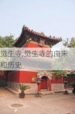 觉生寺,觉生寺的由来和历史