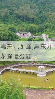 惠东九龙峰,惠东九龙峰谭公庙