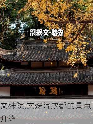 文殊院,文殊院成都的景点介绍