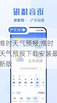 准时天气预报,准时天气预报下载安装最新版