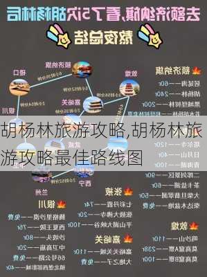 胡杨林旅游攻略,胡杨林旅游攻略最佳路线图