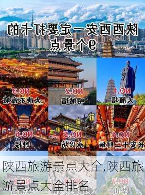 陕西旅游景点大全,陕西旅游景点大全排名