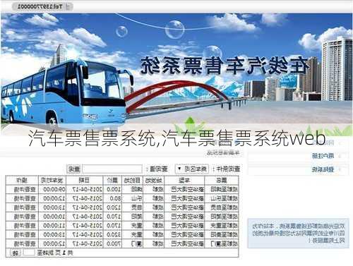 汽车票售票系统,汽车票售票系统web