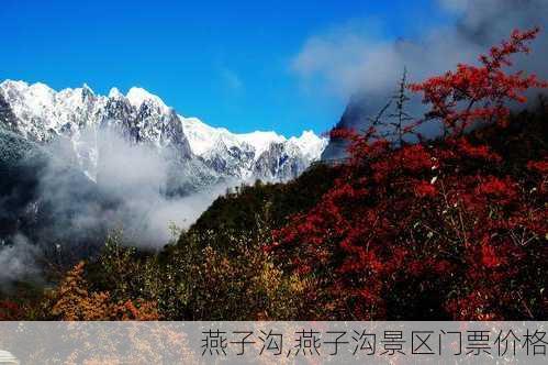 燕子沟,燕子沟景区门票价格