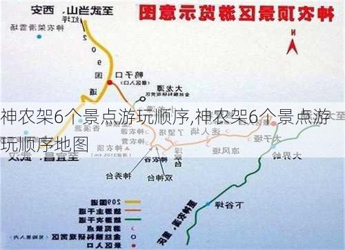 神农架6个景点游玩顺序,神农架6个景点游玩顺序地图