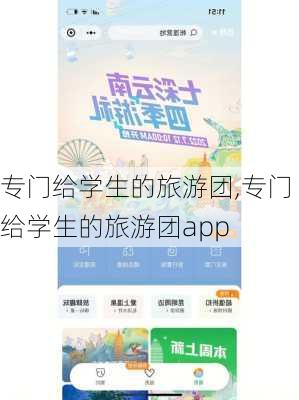 专门给学生的旅游团,专门给学生的旅游团app