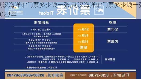 武汉海洋馆门票多少钱一张,武汉海洋馆门票多少钱一张2023年