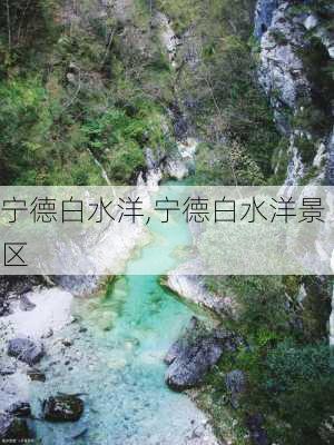 宁德白水洋,宁德白水洋景区