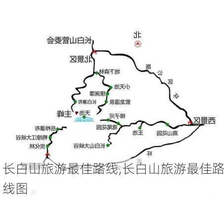 长白山旅游最佳路线,长白山旅游最佳路线图