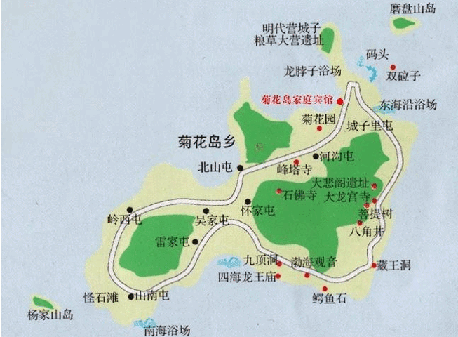 兴城菊花岛旅游攻略,兴城菊花岛旅游攻略路线