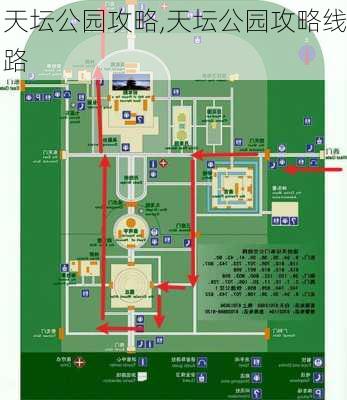 天坛公园攻略,天坛公园攻略线路