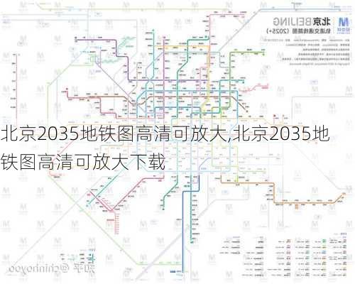 北京2035地铁图高清可放大,北京2035地铁图高清可放大下载