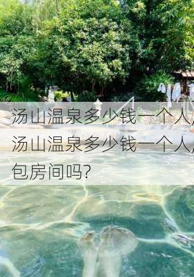 汤山温泉多少钱一个人,汤山温泉多少钱一个人,包房间吗?