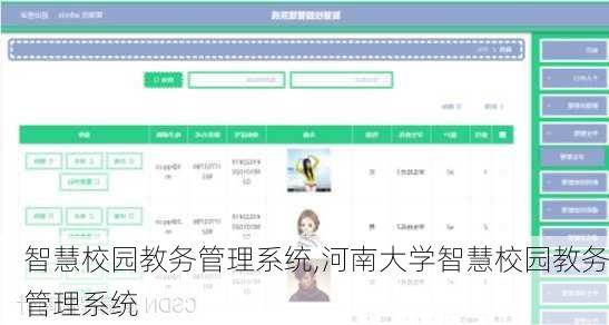 智慧校园教务管理系统,河南大学智慧校园教务管理系统