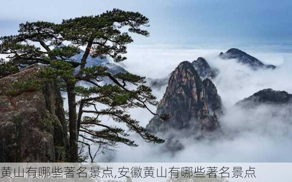 黄山有哪些著名景点,安徽黄山有哪些著名景点