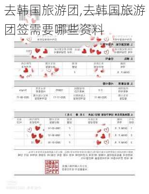 去韩国旅游团,去韩国旅游团签需要哪些资料