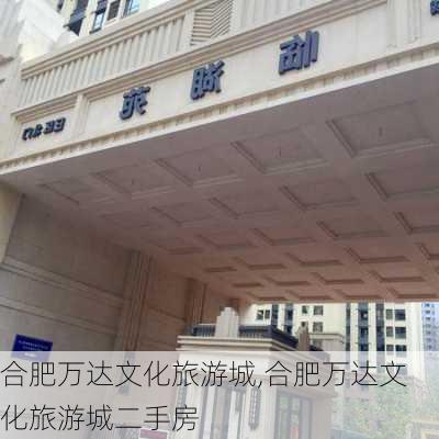 合肥万达文化旅游城,合肥万达文化旅游城二手房