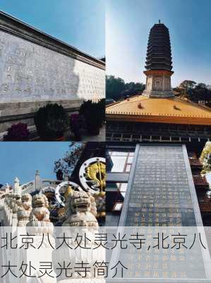 北京八大处灵光寺,北京八大处灵光寺简介