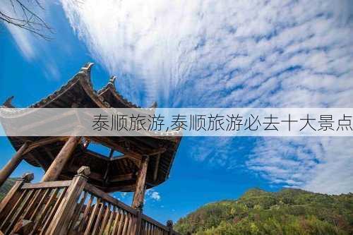 泰顺旅游,泰顺旅游必去十大景点