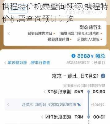 携程特价机票查询预订,携程特价机票查询预订订购